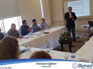 Tahsilat Eğitim Fotoğrafları - Ekim 2018