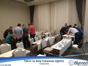 Takım ve Ekim Çalışması Eğitimi Fotoğrafları - Eylül 2018