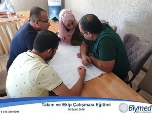 Takım ve Ekim Çalışması Eğitimi Fotoğrafları - Eylül 2018