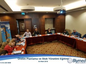 Üretim Planlama ve Stok Yönetimi Eğitim Fotoğrafları - Mart 2018