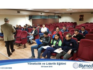 Yöneticilik ve Liderlik Eğitimi Fotoğrafları - Aralık 2018