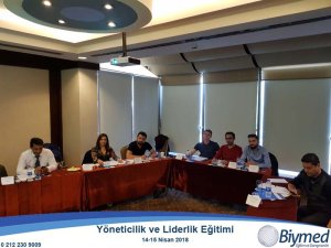Yöneticilik ve Liderlik Eğitimi Fotoğrafları - Nisan 2018