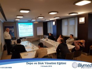Depo ve Stok Yönetimi Eğitimi Fotoğrafları - Aralık 2019