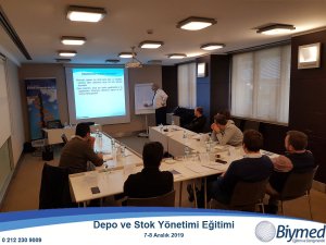 Depo ve Stok Yönetimi Eğitimi Fotoğrafları - Aralık 2019