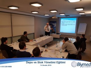 Depo ve Stok Yönetimi Eğitimi Fotoğrafları - Aralık 2019