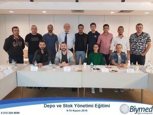 Depo ve Stok Yönetimi Eğitimi Fotoğrafları - Kasım 2019
