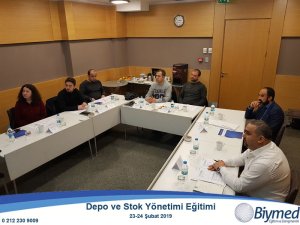 Depo ve Stok Yönetimi Eğitimi Fotoğrafları - Şubat 2019