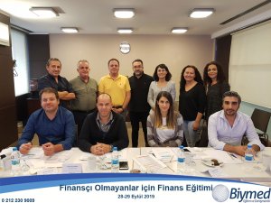 Finansçı Olmayanlar için Finans Yönetimi Eğitim Fotoğrafları - Eylül 2019