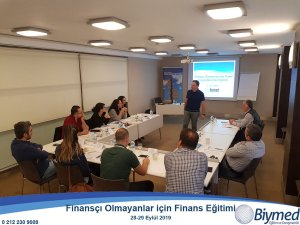 Finansçı Olmayanlar için Finans Yönetimi Eğitim Fotoğrafları - Eylül 2019