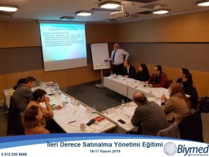 İleri Derece Satınalma Yönetimi Eğitim Fotoğrafları - Kasım 2019