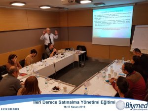 İleri Derece Satınalma Yönetimi Eğitim Fotoğrafları - Kasım 2019