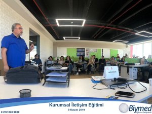 Kurumsal İletişim Eğitimi Fotoğrafları - Kasım 2019
