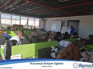 Kurumsal İletişim Eğitimi Fotoğrafları - Kasım 2019