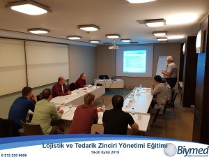 Lojistik ve Tedarik Zinciri Yönetimi Eğitimi Fotoğrafları - Eylül 2019