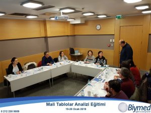 Uygulamalı Mali Tablolar Analizi Eğitimi Fotoğrafları - Ocak 2019