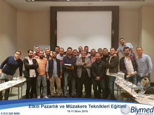 Etkili Pazarlık ve Müzakere Teknikleri Eğitimi Fotoğrafları - Ekim 2019