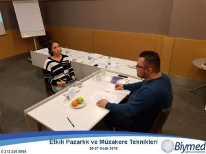 Etkili Pazarlık ve Müzakere Teknikleri Eğitimi Fotoğrafları - Ocak 2019