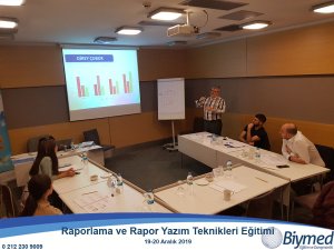 Raporlama ve Rapor Yazım Teknikleri Eğitimi Fotoğrafları - Aralık 2019