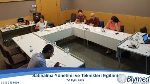 Satınalma Yönetimi Eğitim Fotoğrafları - Eylül 2019