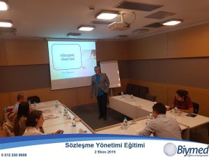 Sözleşme Yönetimi Eğitim Fotoğrafları - Ekim 2019