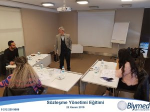 Sözleşme Yönetimi Eğitim Fotoğrafları - Kasım 2019