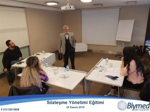 Sözleşme Yönetimi Eğitim Fotoğrafları - Kasım 2019