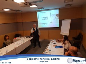Sözleşme Yönetimi Eğitim Fotoğrafları - Mayıs 2019