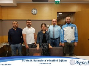 Stratejik Satınalma Yönetimi Eğitimi Fotoğrafları - Eylül 2019