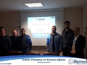 Üretim Planlama ve Kontrol Eğitimi Fotoğrafları - Kasım 2019