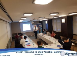 Üretim Planlama ve Stok Yönetimi Eğitim Fotoğrafları - Şubat 2019