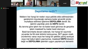 Depo ve Stok Yönetimi Eğitimi Fotoğrafları - Ekim 2020