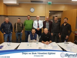 Depo ve Stok Yönetimi Eğitimi Fotoğrafları - Şubat 2020
