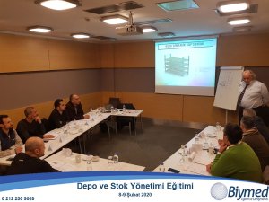 Depo ve Stok Yönetimi Eğitimi Fotoğrafları - Şubat 2020