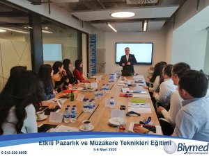 Etkili Pazarlık ve Müzakere Teknikleri Eğitimi Fotoğrafları - Mart 2020