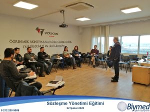 Sözleşme Yönetimi Eğitim Fotoğrafları - Şubat 2020