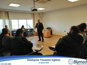 Sözleşme Yönetimi Eğitim Fotoğrafları - Şubat 2020