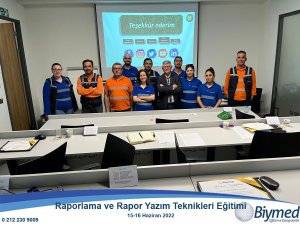 Raporlama ve Rapor Yazım Teknikleri Eğitimi Fotoğrafları - Haziran 2022