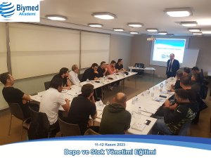 Depo ve Stok Yönetimi Eğitimi Fotoğrafları - Kasım 2023
