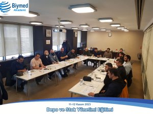 Depo ve Stok Yönetimi Eğitimi Fotoğrafları - Kasım 2023