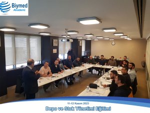 Depo ve Stok Yönetimi Eğitimi Fotoğrafları - Kasım 2023