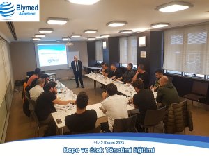 Depo ve Stok Yönetimi Eğitimi Fotoğrafları - Kasım 2023