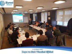 Depo ve Stok Yönetimi Eğitimi Fotoğrafları - Kasım 2023