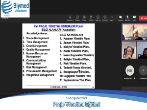 Proje Yönetimi Eğitimi Fotoğrafları 16-17 Şubat 2023