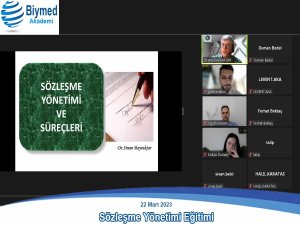 Sözleşme Yönetimi Eğitim Fotoğrafları - Mart 2023