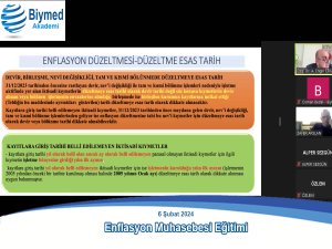 Enflasyon Muhasebesi Eğitimi Fotoğrafları - Şubat 2024