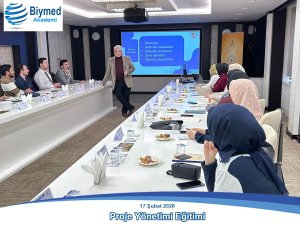 İşletmelerde Proje Yönetimi Eğitimi Fotoğrafları 17 Şubat 2026 tarihli eğitime ait bilgidir.