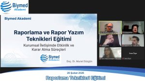 Raporlama Teknikleri Eğitimi Fotoğrafları Fotoğrafları 26 Şubat 2026 tarihli eğitime ait bilgidir.