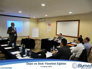 Depo ve Stok Yönetimi Eğitimi Fotoğrafları - Nisan 2010