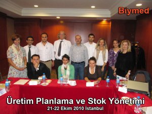 Üretim Planlama ve Stok Yönetimi Eğitim Fotoğrafları – Ekim 2010