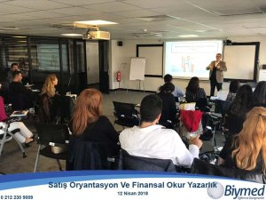 Satış Oryantasyon ve Finansal Okuryazarlık Eğitimi Fotoğrafları - Nisan2018